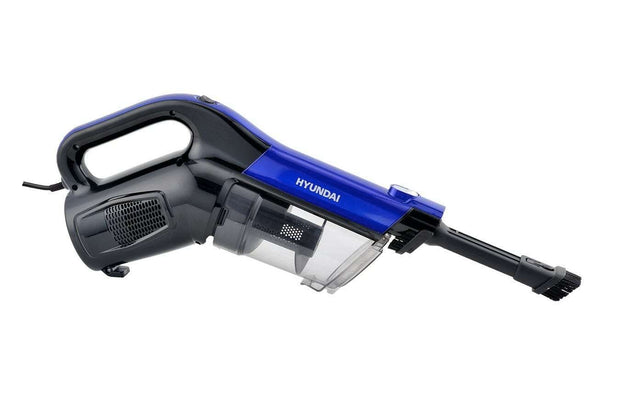 Hyundai Electronics – Premium steelstofzuiger met Handvat – 8 in 1 – 600 Watt – Blauw/Zwart