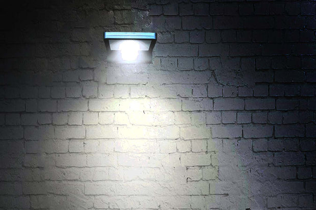Hyundai Verlichting – Ultradunne Wandlamp op Zonne-energie met Bewegingssensor