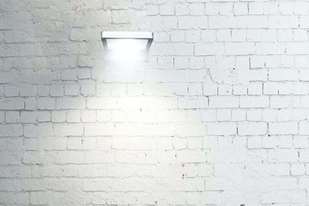 Hyundai Verlichting – Ultradunne Wandlamp op Zonne-energie met Bewegingssensor