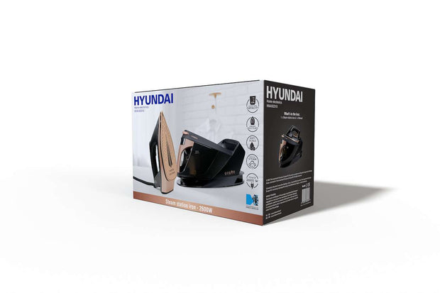Hyundai Electronics – Strijkijzer met Stoomgenerator – Stoomstrijkijzer – 2600 Watt