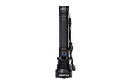 Hyundai Verlichting – Oplaadbare aluminium zaklamp met USB – 25 cm – 2000 lumen LED