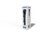 Hyundai Verlichting – Oplaadbare aluminium zaklamp met USB – 25 cm – 2000 lumen LED