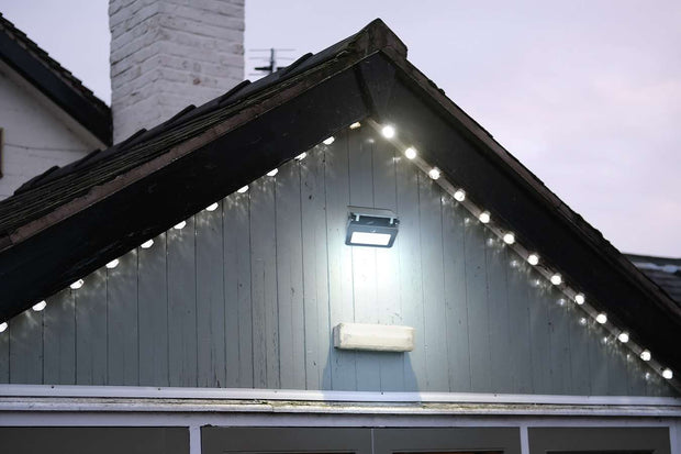Hyundai Verlichting – PRO series – Solar wandlamp – Flood – Met bewegingssensor