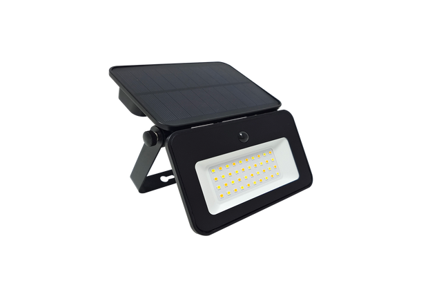 Hyundai Verlichting – PRO series – Solar wandlamp – Flood – Met bewegingssensor