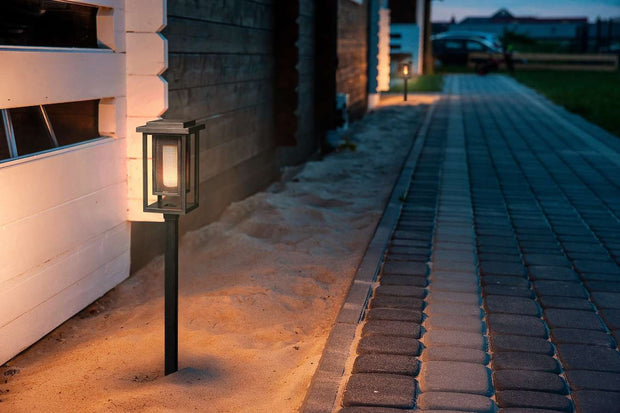 Hyundai Verlichting – Luxe padverlichting op zonne-energie – Fakkel – 2 stuks