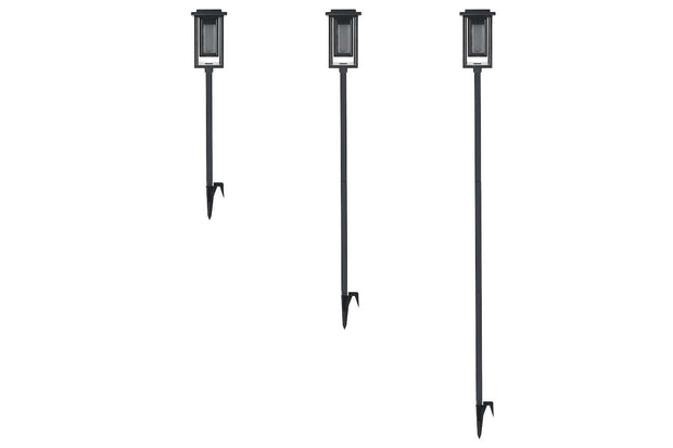 Hyundai Verlichting – Luxe padverlichting op zonne-energie – Fakkel – 2 stuks