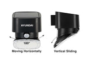 Hyundai Verlichting – PRO series – Solar wandlamp – Neptune