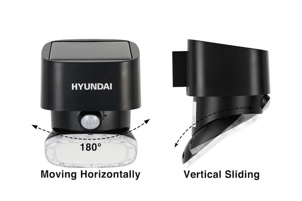 Hyundai Verlichting – PRO series – Solar wandlamp – Neptune