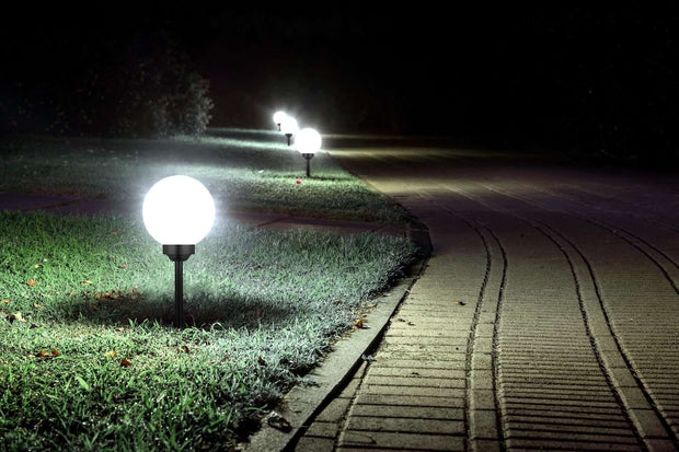 Hyundai Verlichting – Solar padverlichting – Bal stick light – 2 stuks