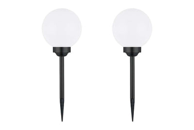 Hyundai Verlichting – Solar padverlichting – Bal stick light – 2 stuks