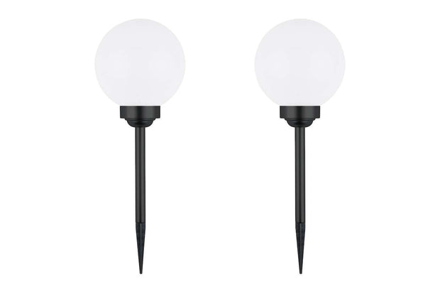 Hyundai Verlichting – Solar padverlichting – Bal stick light – 2 stuks