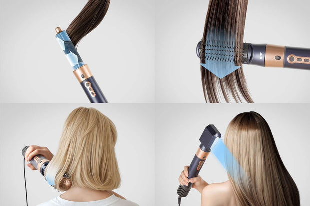 Hyundai Electronics – Elektrische multi styler – 5 in 1 functies – Met opbergdoos