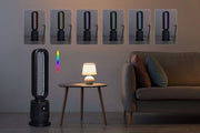 Hyundai Electronics – Bladeless heater PRO – Met ingebouwde LED  – Donkergrijs