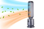 Hyundai Electronics – Bladeless heater PRO – Met ingebouwde LED  – Donkergrijs