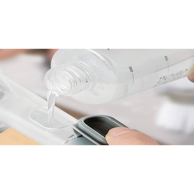Aqua Laser Spülbürste mit Spender und Schwamm