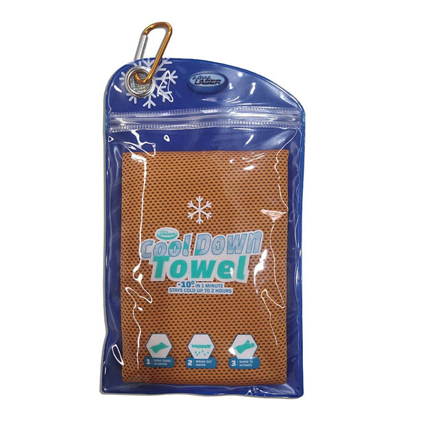 Aqua Laser cool down towel in bag multiple sets