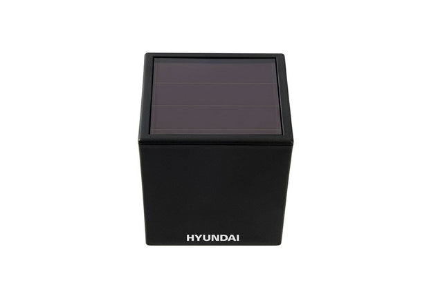 Hyundai Verlichting – Kubus wandlamp op zonne-energie – L – 4 Stuks