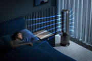 Hyundai Electronics – Bladeless ventilator Premium – 3 snelheden – Zwart