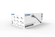 Hyundai Electronics – Premium 9-1 draadloze steelstofzuiger – 130 watt – Zilver/grijs