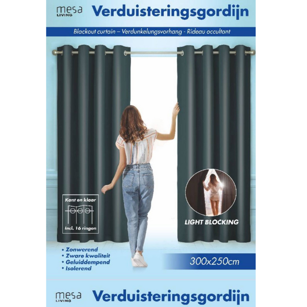 Mesa Living isolierender Verdunkelungs-Vorhang mit Ringen oder Haken