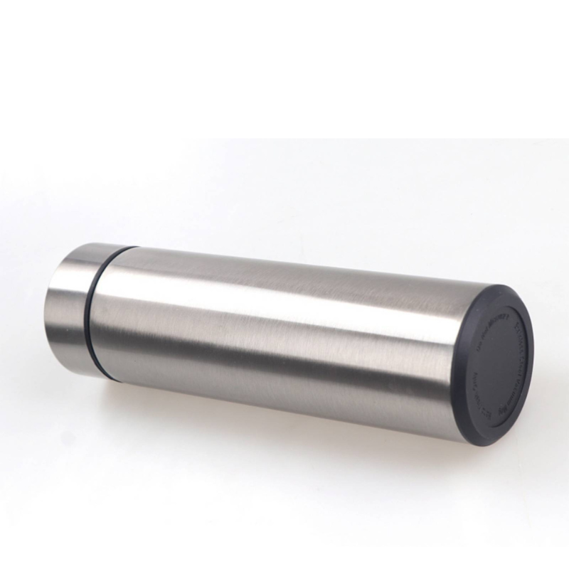 Mesa Living Thermosfles met Thermometer zwart of SS
