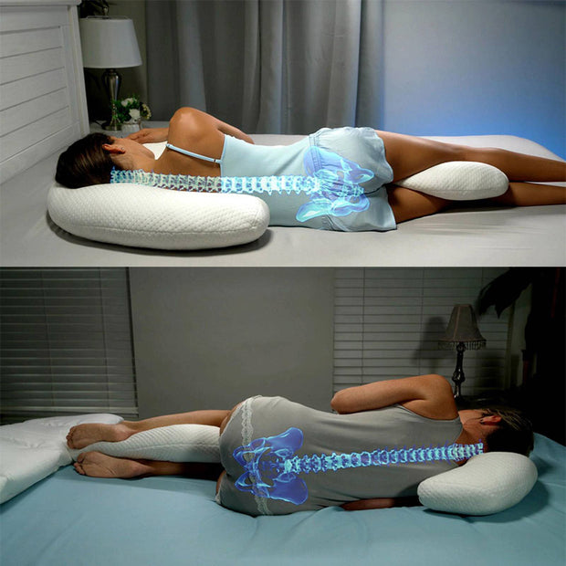 Contour Swan Pillow