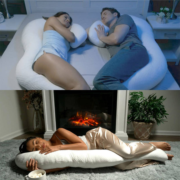 Contour Swan Pillow
