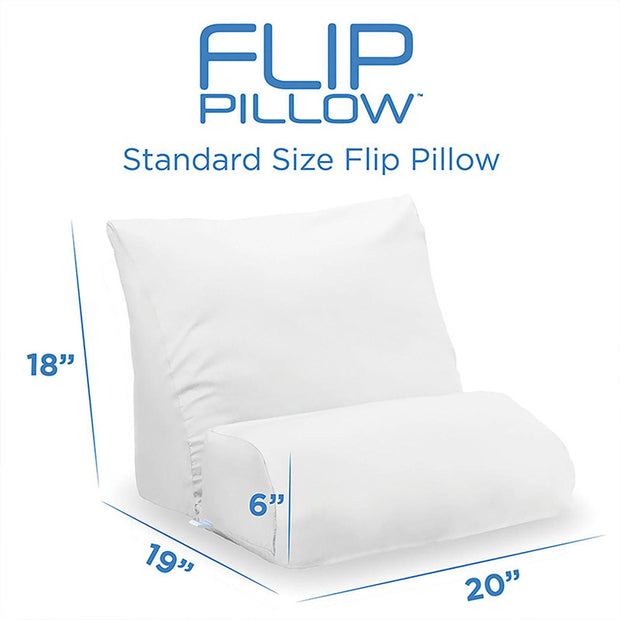 Contour flip pillow