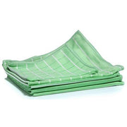 Aqua Laser bamboe glasdoeken set "Diamant"- 6-delig - 3 kleuren
