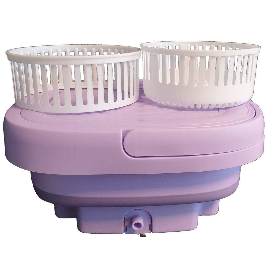 Mini Draagbare Wasmachine, Opvouwbare Wasmachine, Reiswasmachine, for Kamperen, Camper, Reizen, Kleine Ruimtes (Color : Blue Mini Draagbare Wasmachine, Opvouwbare Wasmachine, Reiswasmachine, for Kamperen, Camper, Reizen, Kleine Ruimtes (Color : Blue