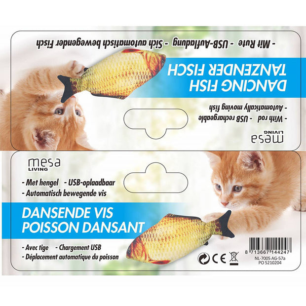 Mesa Living Dansende Vis kattenspeeltje