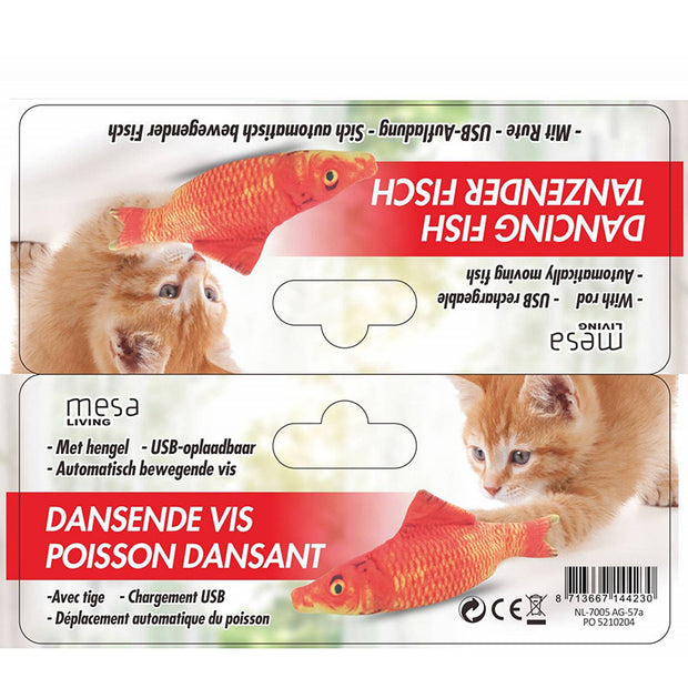 Mesa Living Dansende Vis kattenspeeltje